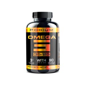 Omega 3 met 35% EPA en 25% DHA | 90 zachte capsules | Podium